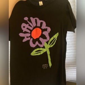 HAIM Women in Music official concert merch tee size small (from MSG show)